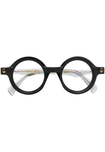 Kuboraum Q7 round-frame glasses - Black