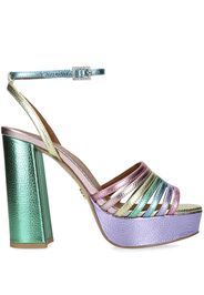 Kurt Geiger London Pierra platform sandals - "METAL COMBINATION"