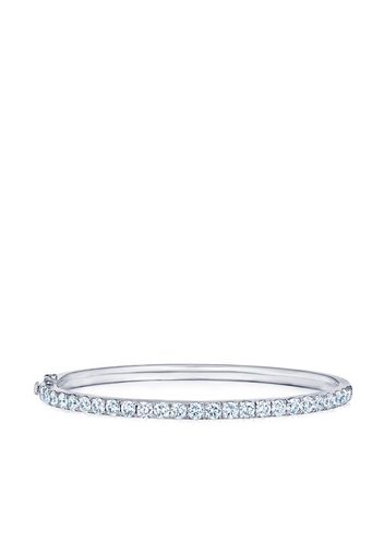 KWIAT 18kt white gold diamond stackable bangle - Silver