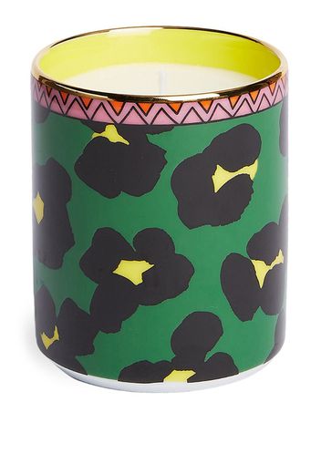 Flower Leopard candle