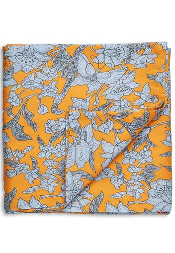 La DoubleJ Lilium Zafferano-print tablecloth (180x350cm) - Yellow