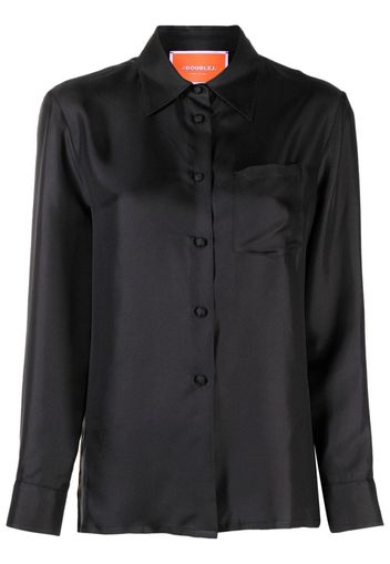 La DoubleJ long-sleeve Boy shirt - Black