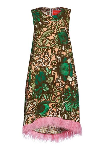 La DoubleJ La Scala graphic-print dress - Green