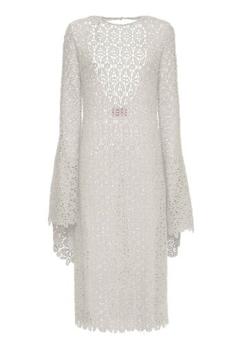 La DoubleJ Costiera knitted dress - White