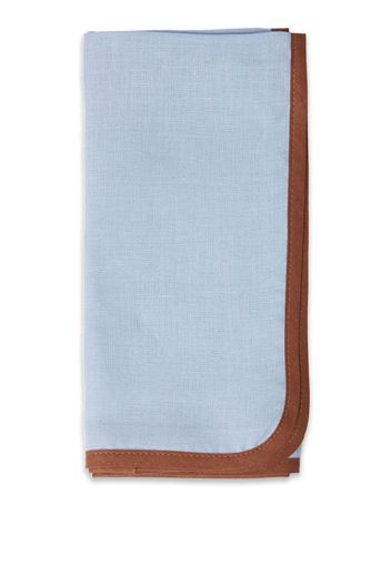 La DoubleJ Rainbow linen napkins (set of 2) - Blue