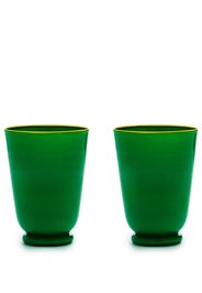 opaque finish glass set