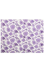 floral print two-placemat set