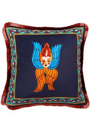 La DoubleJ Angel velvet cushion - Green