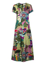 La Doublej printed maxi dress - Green