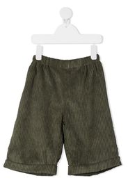 corduroy slip-on shorts