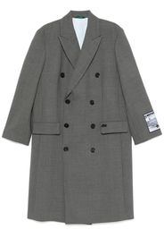 Lacoste double-breasted coat - Grey