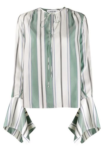 awning stripe blouse