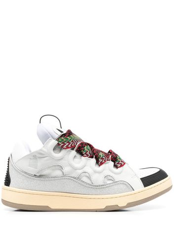 Lanvin Curb leather sneakers - White