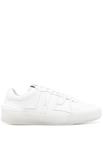 Lanvin low-top leather sneakers - White