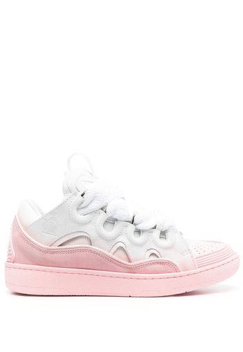 Lanvin Curb lace-up sneakers - Pink