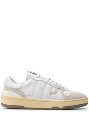 Clay leather low-top sneakers