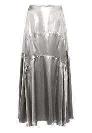 Lanvin metallic long skirt - Silver