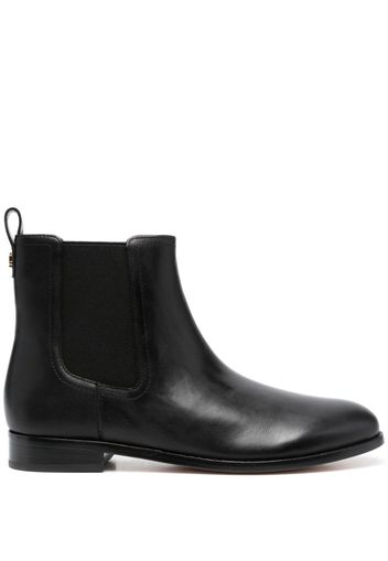 Lauren Ralph Lauren Brylee almond-toe leather boots - Black