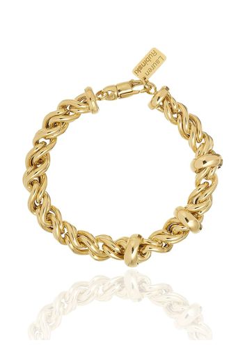 Lauren Rubinski 14K yellow gold rope-chain bracelet