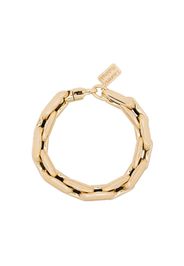 14K yellow gold chain bracelet