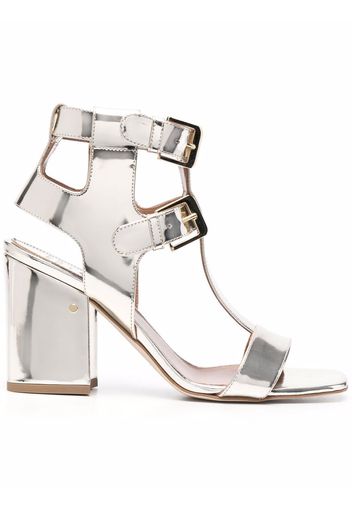 Laurence Dacade Sandra 90mm metallic sandals - Gold