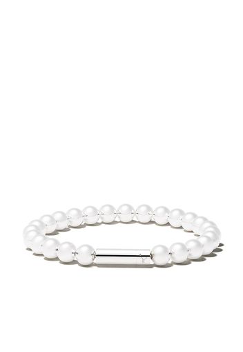 Le Gramme Le 47 beads bracelet - Silver