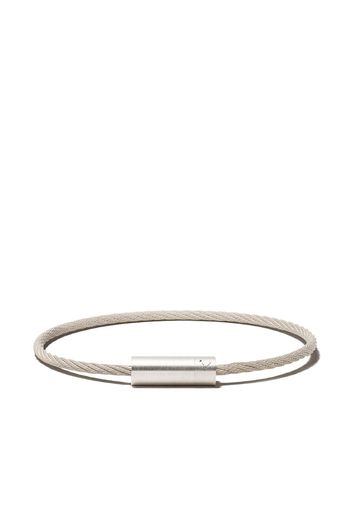 Le Gramme 9 Grams Cable bracelet - Silver