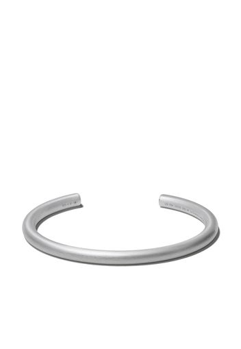 Le Gramme brushed bangle bracelet - Silver