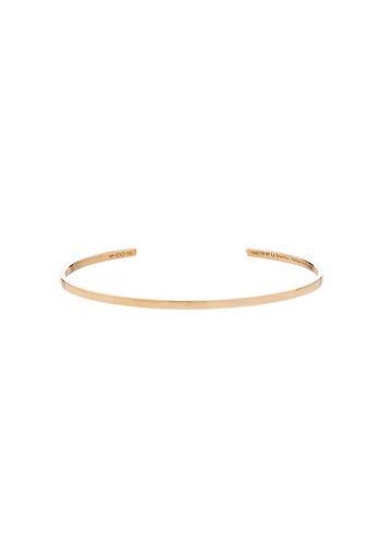 18K yellow gold ribbon bracelet