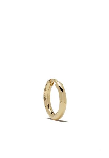 18kt polished yellow gold 21/10G Bangle earring