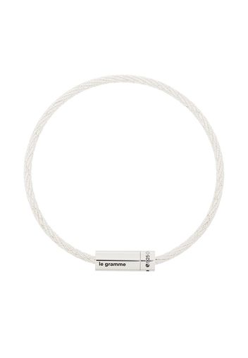 Le Gramme Le 9g polished cable bracelet - Silver