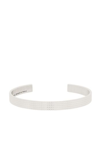 Le Gramme Le 23g polished guilloché bracelet - Silver