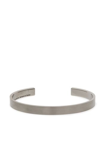 Le Gramme Le 21g brushed ribbon braclet - Silver