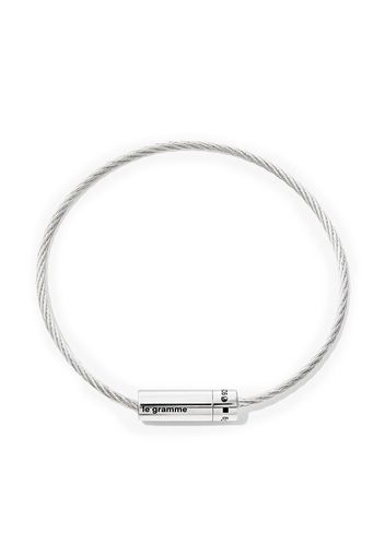 Le Gramme Le 7g polished cable bracelet - Silver