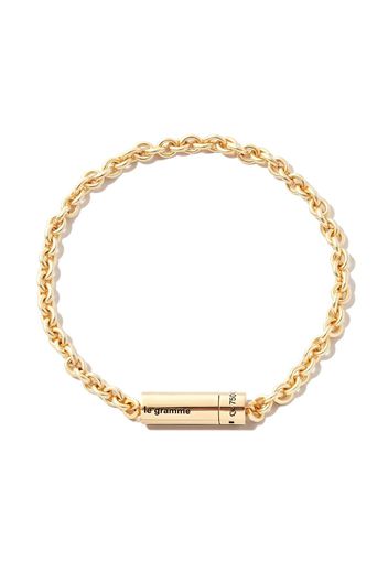 Le Gramme 18kt yellow gold 15gr polished link bracelet