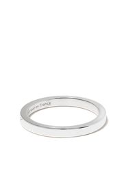 Le Gramme Le 3 Grammes ribbon ring - Silver