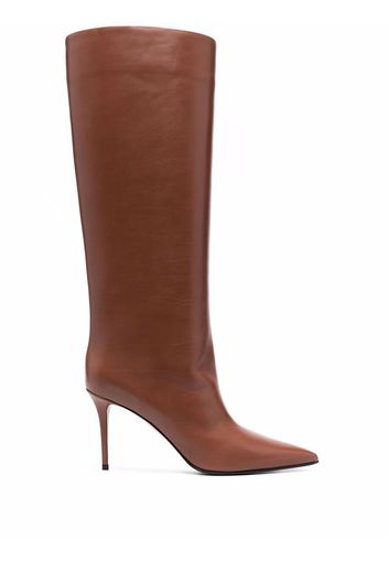 Le Silla Eva leather boots - Brown