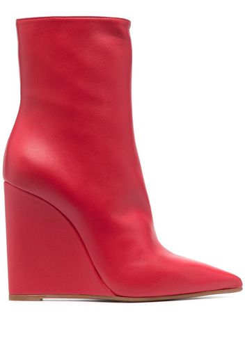 Le Silla Kira 120mm ankle boot - Red