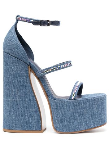 Le Silla Nikki platform sandals - Blue