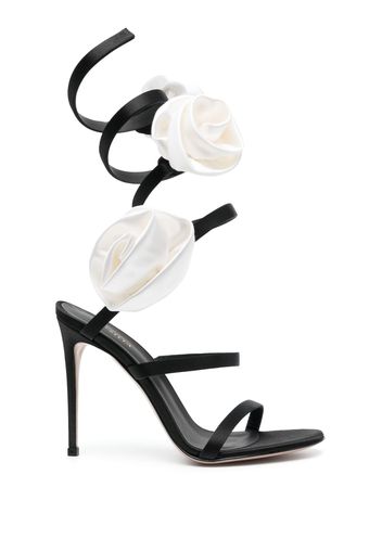 Le Silla Rose high-heel sandals - Black