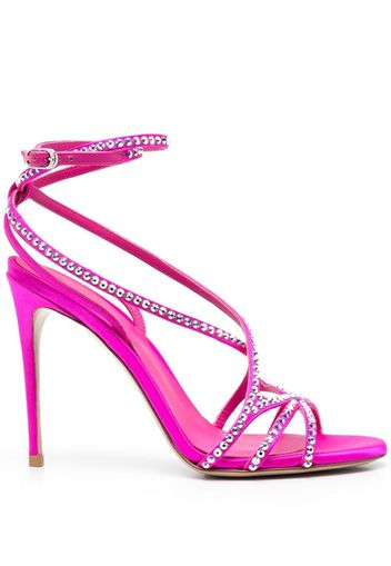 Le Silla Belen strap-design 110mm sandals - Pink