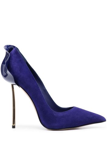 Le Silla Petalo 120mm suede pumps - Blue