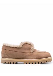 Le Silla Yacht suede loafers - Neutrals