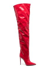 Le Silla Eva thigh-high 120mm boots - Red