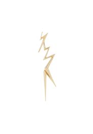 18kt yellow gold diamond Thunderflash left earring