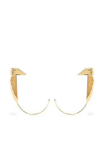 LEDA MADERA Susan Big Earrings - Gold