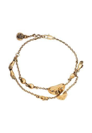 Lemaire Estampe chain-link bracelet - Gold