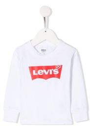 Levi's Kids printed logo sweatshirt - White