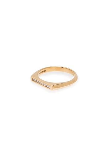 Knife Edge Signet Ring - Lizzie Mandler