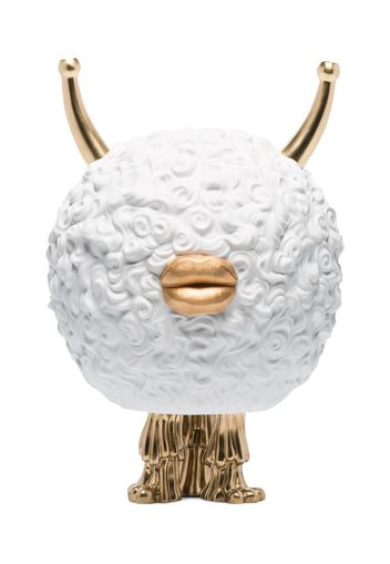 L’Objet x Haas Brothers Monster gold-tone incense burner - White